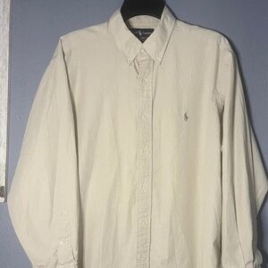 Ralph Lauren Yarmouth Oxford Pinpoint Dress Shirt Men’s 16.5 32/33 100% Cotton